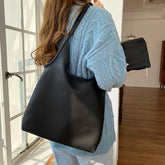 3 Colors Simple Literature Shoulder Bag